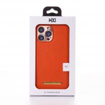 Чехол из искусственной кожи HDD STAY CLASSY (HBC-012) для iPhone 12 Pro черный