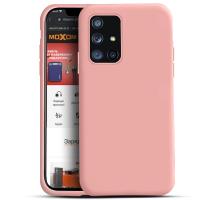 Силиконовый чехол SOFT Silicone Case для Xiaomi Poco M3 (без лого) розовый