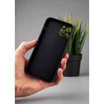 Силиконовый чехол Graphite для iPhone 12 Pro черный