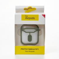Чехол для Airpods 1/2 CIRCUIT зеленый