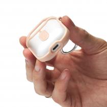 Чехол для Airpods 1/2 CIRCUIT кремовый