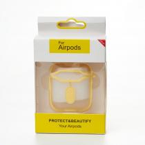 Чехол для Airpods 1/2 CIRCUIT желтый