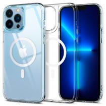 Силиконовый чехол MagSafe CLEAR для iPhone 13 Pro Прозрачный