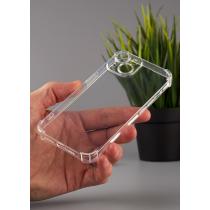 Силиконовый чехол WS SHOCKPROOF для iPhone 14 прозрачный