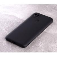 Силиконовый чехол SOFT Silicone Case для Xiaomi Redmi 10A (без лого) черный