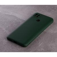 Силиконовый чехол SOFT Silicone Case для Xiaomi Redmi 10A (без лого) темно-зеленый
