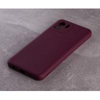Силіконовий чохол SOFT Silicone Case для телефону Xiaomi Redmi A1/A2 (без лого) бордовий