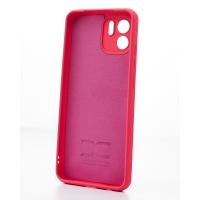 Силиконовый чехол SOFT Silicone Case для Samsung A13 4G (ТРИЗУБ) малиновый