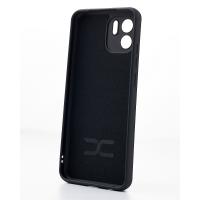 Силиконовый чехол SOFT Silicone Case для Samsung A13 4G (ТРИЗУБ) черный