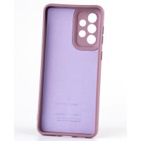 Силиконовый чехол SOFT Silicone Case для Samsung A33 5G (ТРИЗУБ) лаванда