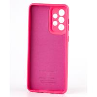 Силиконовый чехол SOFT Silicone Case для Samsung A33 5G (ТРИЗУБ) малиновый