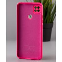 Силиконовый чехол SOFT Silicone Case для Xiaomi Redmi 10A (ТРИЗУБ) малиновый
