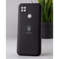 Силиконовый чехол SOFT Silicone Case для Xiaomi Redmi 10A (ТРИЗУБ) черный