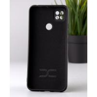 Силиконовый чехол SOFT Silicone Case для Xiaomi Redmi 10A (ТРИЗУБ) черный