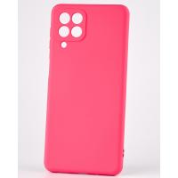 Силиконовый чехол SOFT Silicone Case для Samsung M53 5G (без лого) малиновый