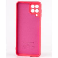 Силиконовый чехол SOFT Silicone Case для Samsung M53 5G (без лого) малиновый