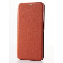 чехол-книга 360 для Samsung A04S ART коричневый