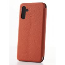 чехол-книга 360 для Samsung A04S ART коричневый