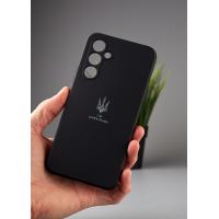 Силиконовый чехол Original pack SOFT для Samsung A54 5G (ТРИЗУБ) черный