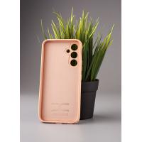 Силиконовый чехол Original pack SOFT для Samsung A54 5G (ТРИЗУБ) пудра
