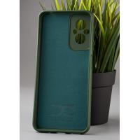 Силиконовый чехол Original pack SOFT для Xiaomi Redmi 11 Prime/Poco M5 4G (ТРИЗУБ) темно-зеленый