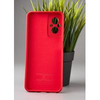 Силиконовый чехол Original pack SOFT для Xiaomi Redmi 11 Prime/Poco M5 4G (ТРИЗУБ) красный
