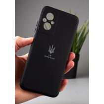 Силиконовый чехол Original pack SOFT для Xiaomi Redmi 11 Prime/Poco M5 4G (ТРИЗУБ) черный
