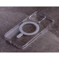 Силиконовый чехол MagSafe CLEAR для iPhone 14 Pro Прозрачный