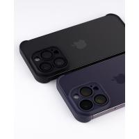 Силиконовая накладка CornerPad 3in1 для iPhone 14 Pro фиолетовый
