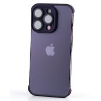 Силиконовая накладка CornerPad 3in1 для iPhone 14 Pro фиолетовый