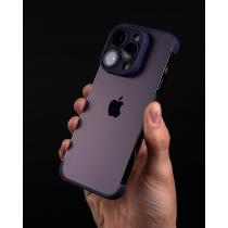 Силиконовая накладка CornerPad 3in1 для iPhone 14 Pro Max фиолетовый