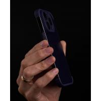 Силиконовая накладка CornerPad 3in1 для iPhone 14 Pro Max фиолетовый