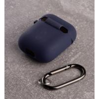 Чехол для Airpods 1/2 SOFT+Fiber midnight blue