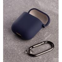 Чехол для Airpods 1/2 SOFT+Fiber midnight blue