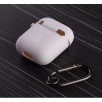 Чехол для Airpods 1/2 SOFT+Fiber white
