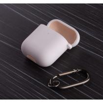 Чехол для Airpods 1/2 SOFT+Fiber white
