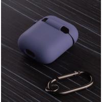 Чехол для Airpods 1/2 SOFT+Fiber grey lavender