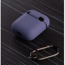 Чехол для Airpods 1/2 SOFT+Fiber grey lavender