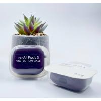 Чехол для Airpods 3 SOFT+Fiber ligth purple