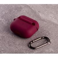 Чехол для Airpods 3 SOFT+Fiber rose red