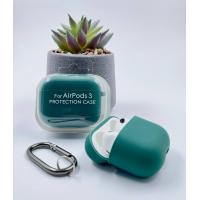Чехол для Airpods 3 SOFT+Fiber green
