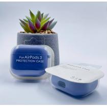 Чехол для Airpods 3 SOFT+Fiber blue