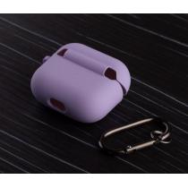 Чехол для Airpods Pro2 SOFT+Fiber grey lavender