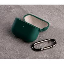 Чехол для Airpods Pro2 SOFT+Fiber green