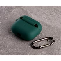 Чехол для Airpods Pro2 SOFT+Fiber green