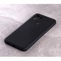 Силиконовый чехол SOFT Silicone Case для Xiaomi Redmi A2 Plus/A1 Plus (без лого) черный