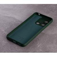 Силиконовый чехол SOFT Silicone Case для Xiaomi Redmi 12C (без лого) темно-зеленый