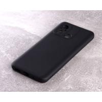 Силиконовый чехол SOFT Silicone Case для Xiaomi Redmi 12C (без лого) черный
