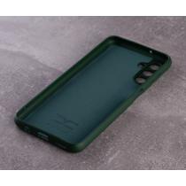 Силиконовый чехол SOFT Silicone Case для Samsung A24 4G (без лого) темно-зеленый