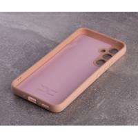 Силиконовый чехол SOFT Silicone Case для Samsung S23 (без лого) пудра